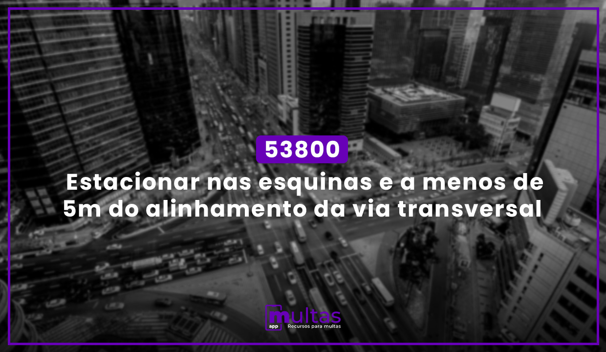 Estacionar A Menos De 5 Metros Da Esquina é Infração - RETOEDU